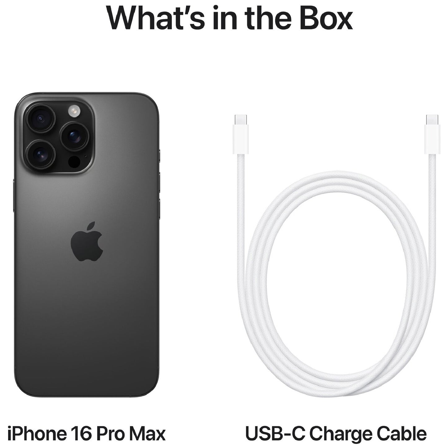 iPhone 16 Pro Max, 512GB, Black Titanium, 6.9"" Display