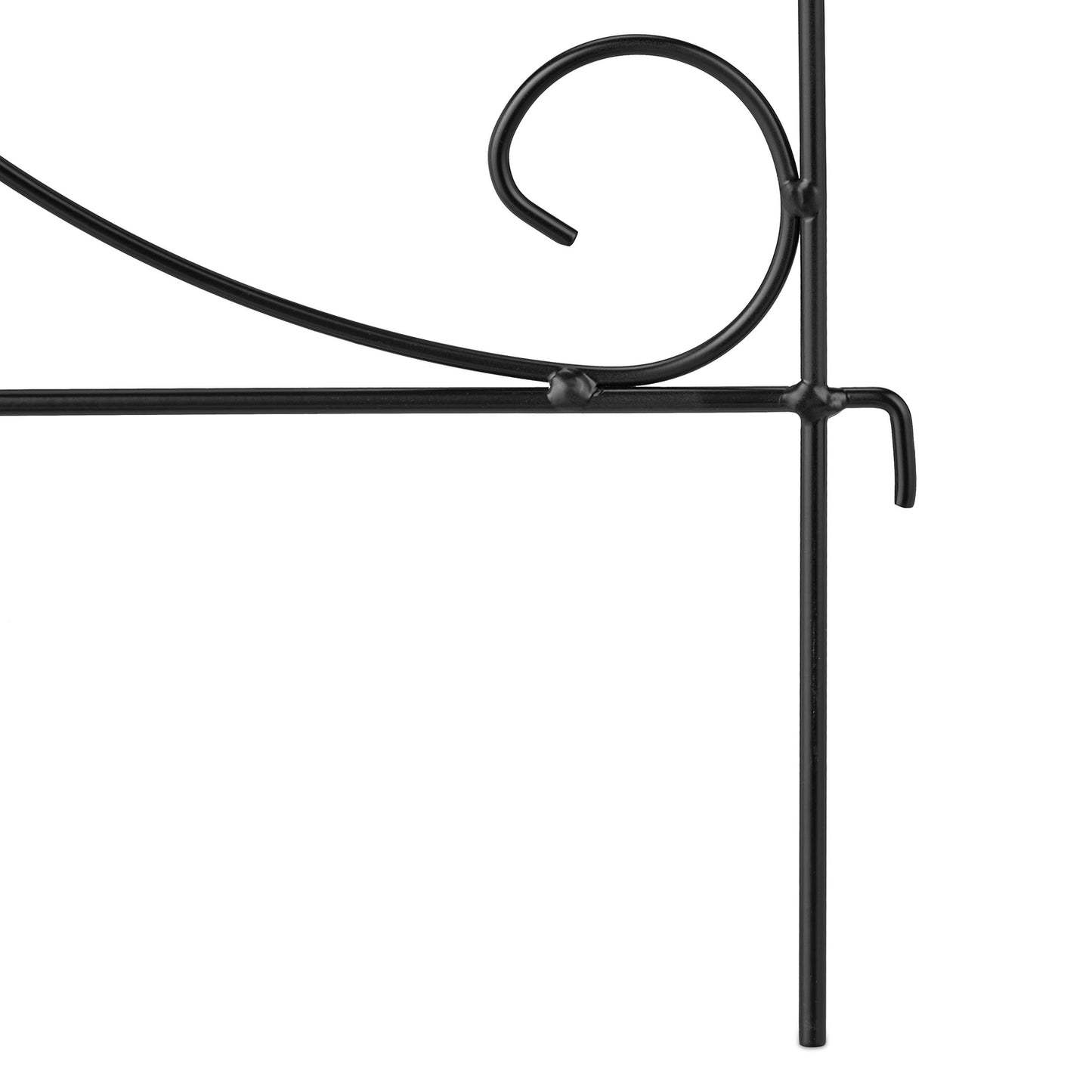 metal flower bed fence in 6 parts