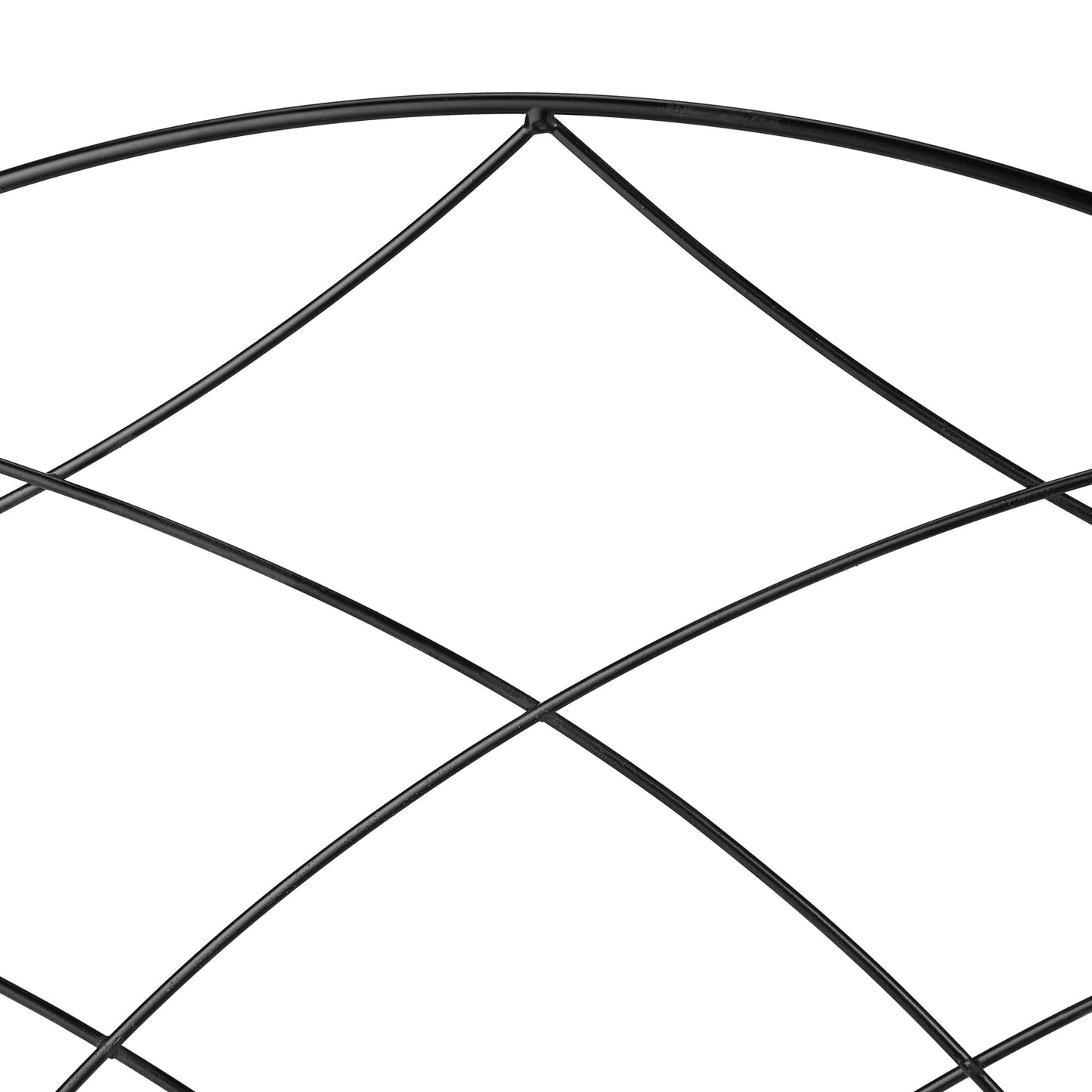 metal flower bed fence in 6 parts