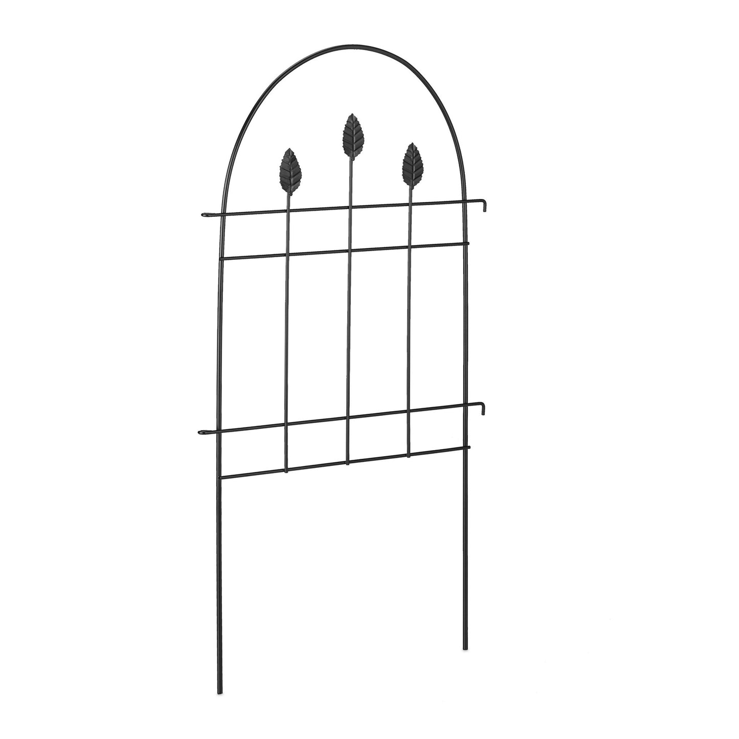metal flower bed fence in 6 parts