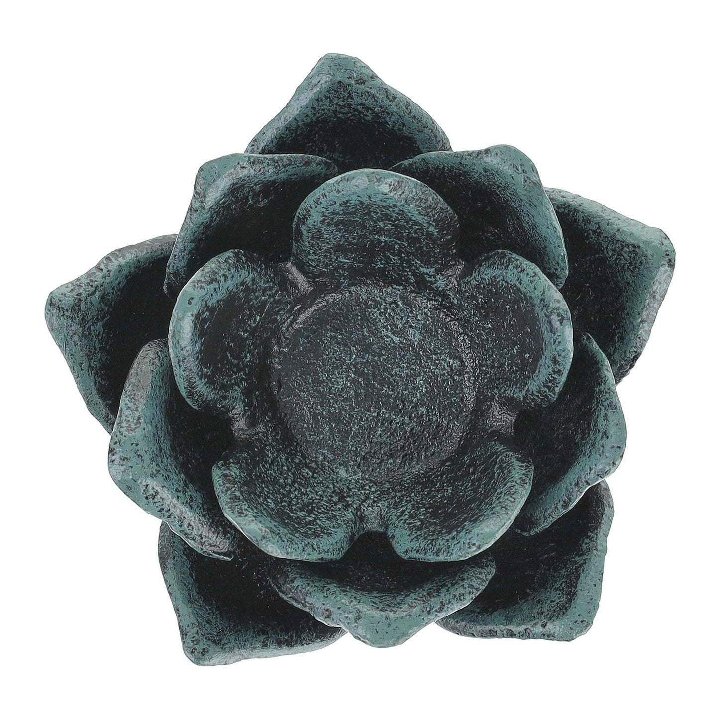 set of 2 Lotus-shaped tea light holders