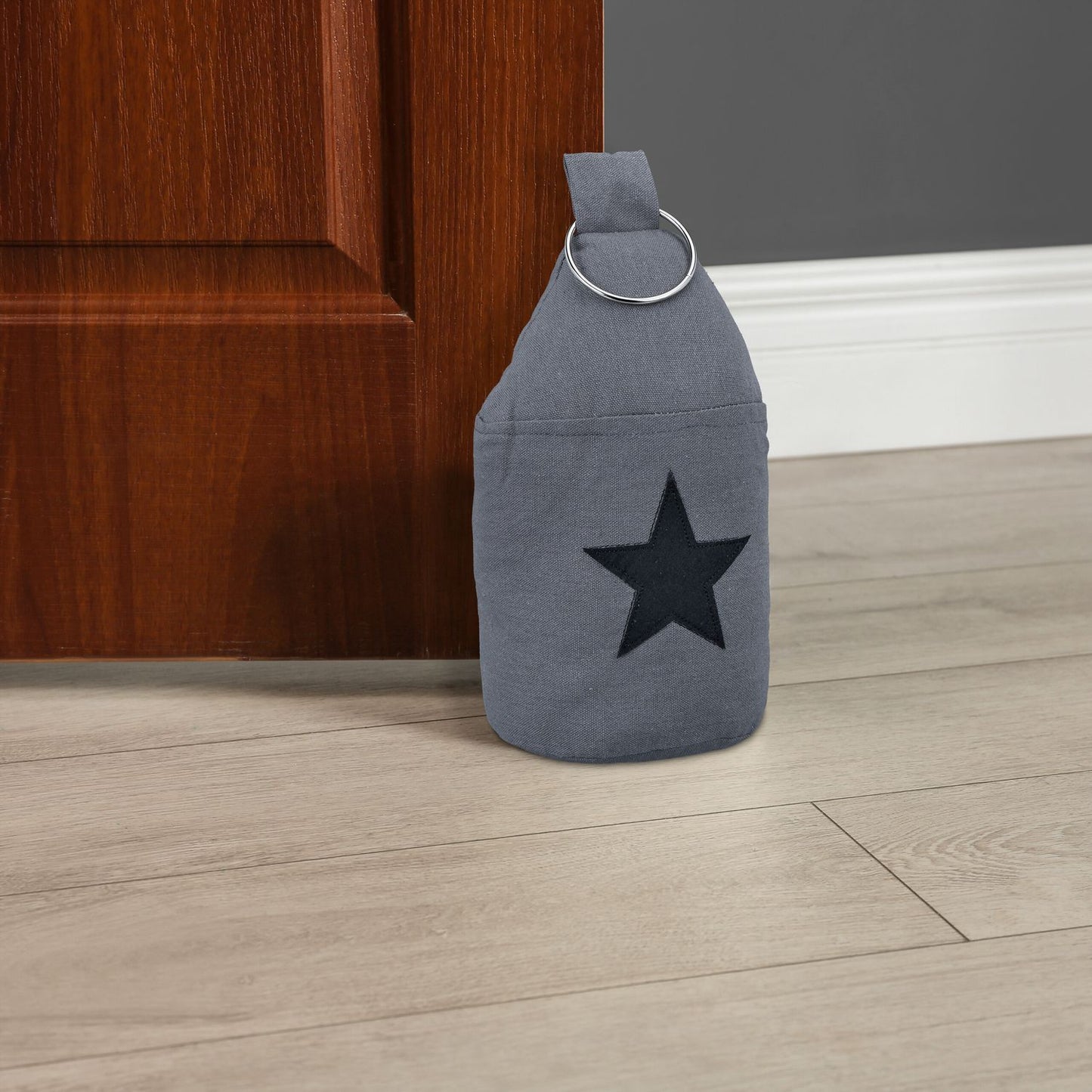 set of 2 door stops with star motif