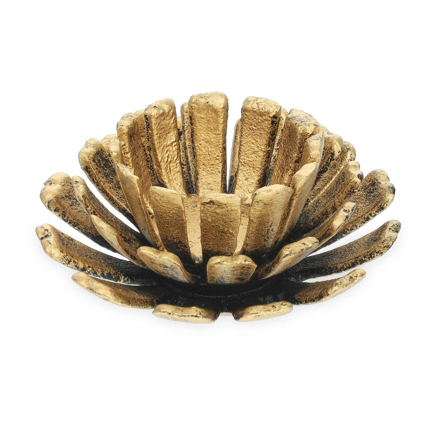 set of 2 flower-shaped tealight holders