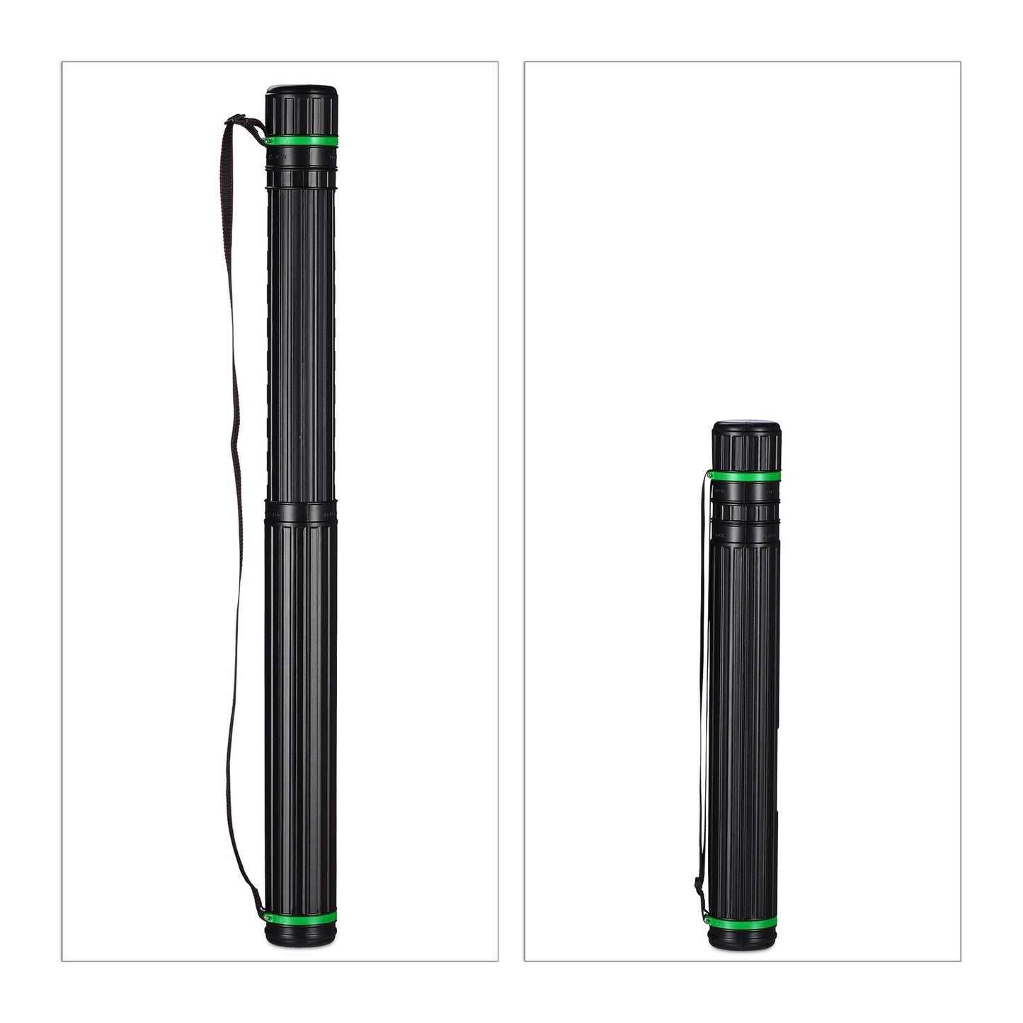 set of 2 retractable poster rolls