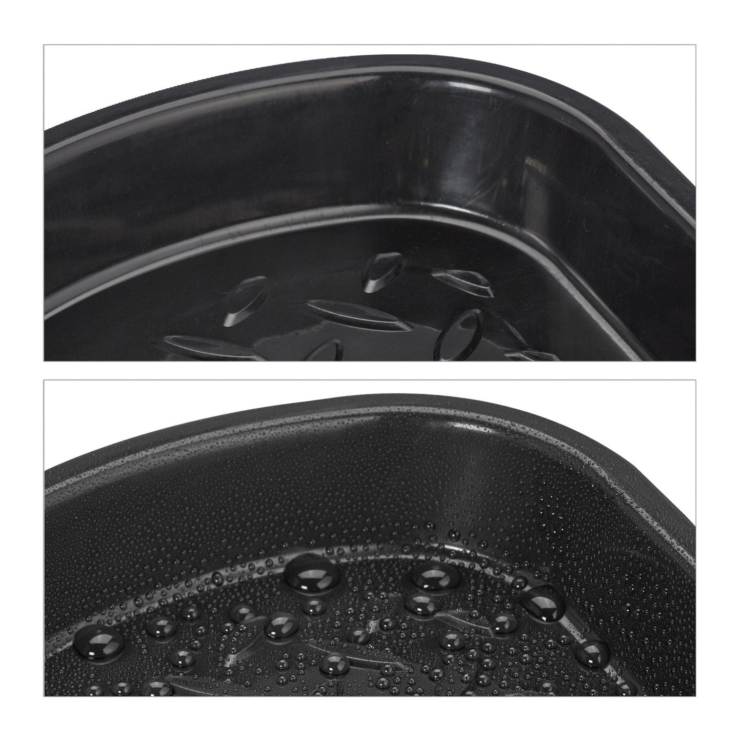 set of 3 drip trays for 2 pairs of shoes