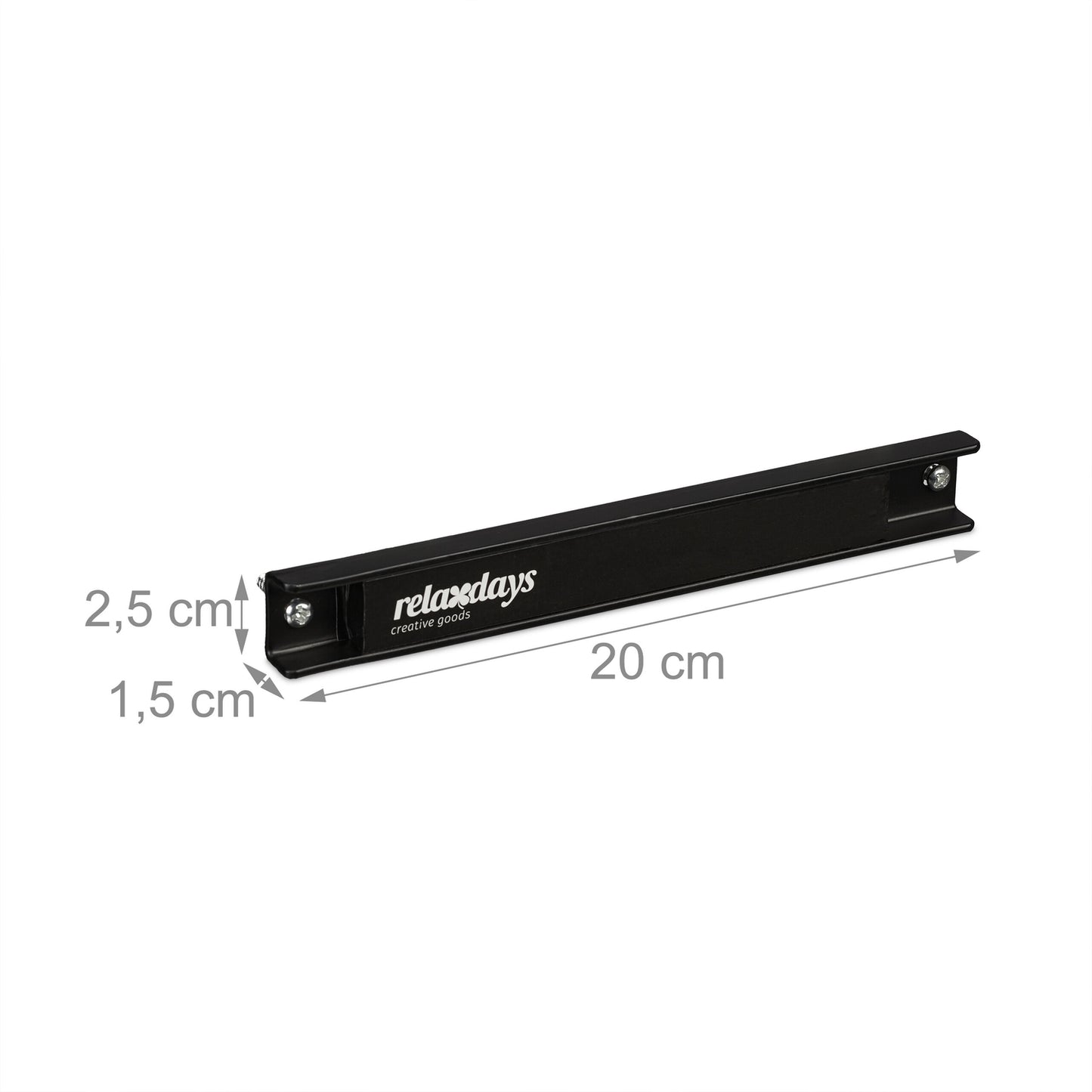 set of 3 steel magnetic bars