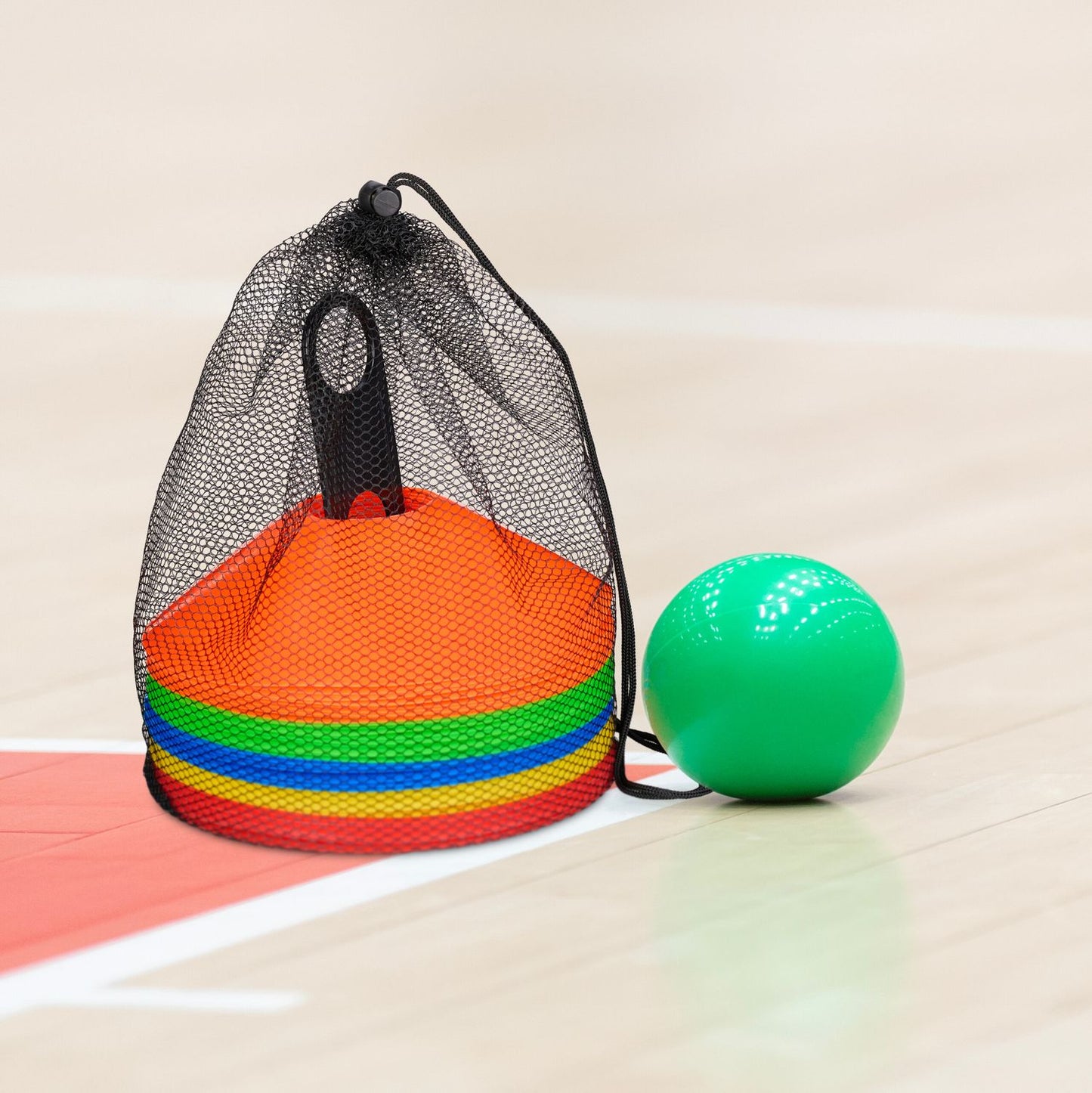 set of 50 soccer marking cones