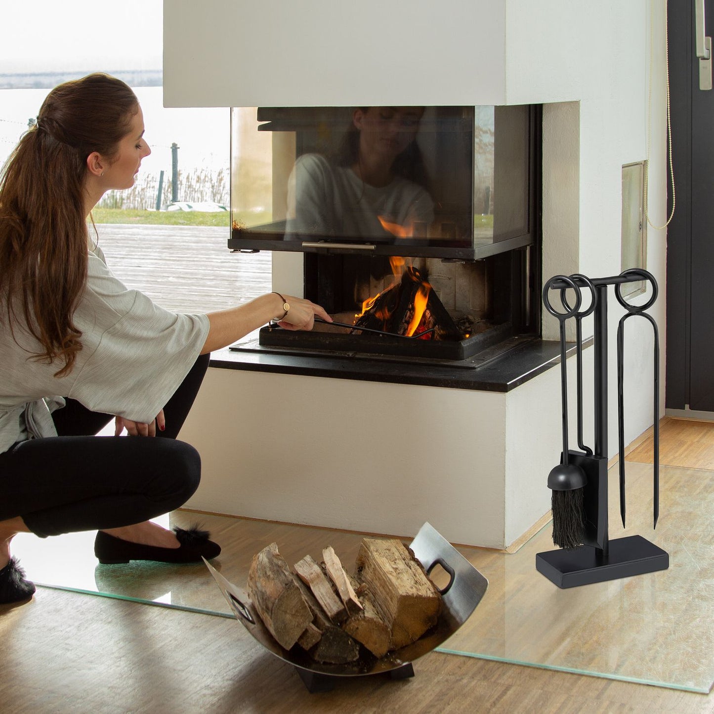 stove set in 5 parts