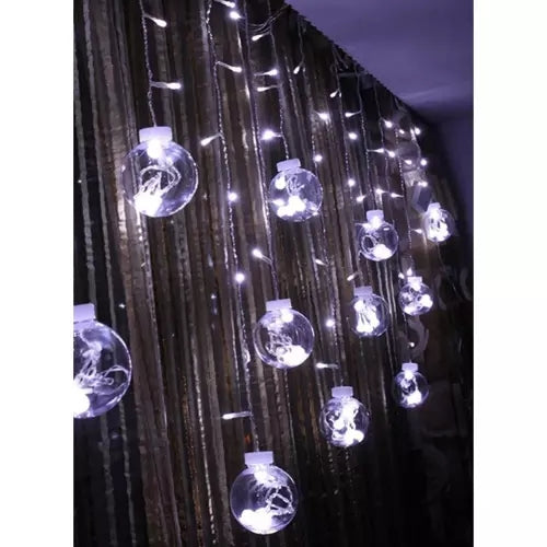 108LED USB light curtain - cool white KŚ19770