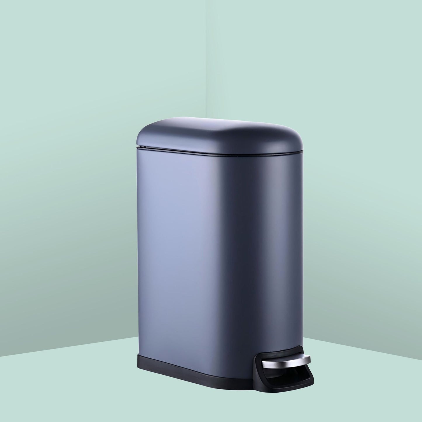 10 Litre Metal Pedal Bin – Soft-Close, Removable Bucket