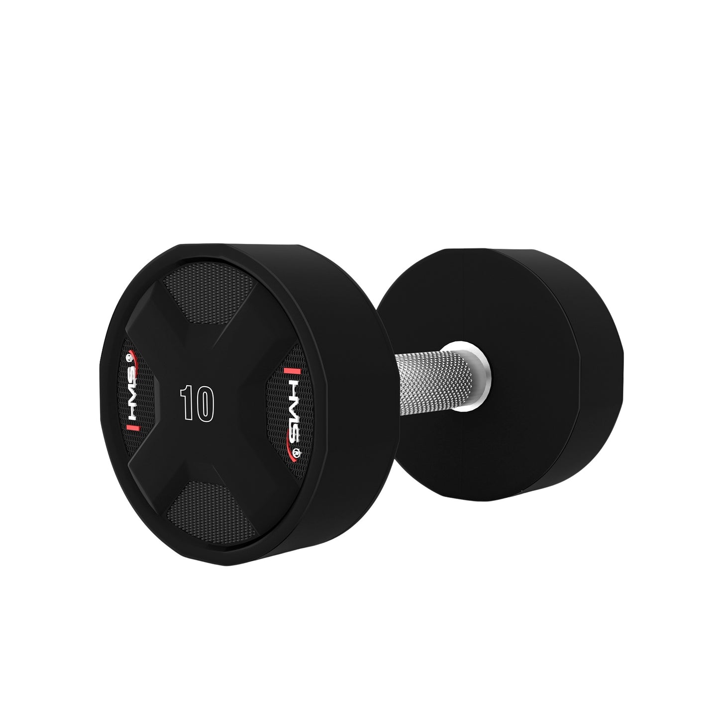 10 kg Polyurethane Dumbbell for Strength Training