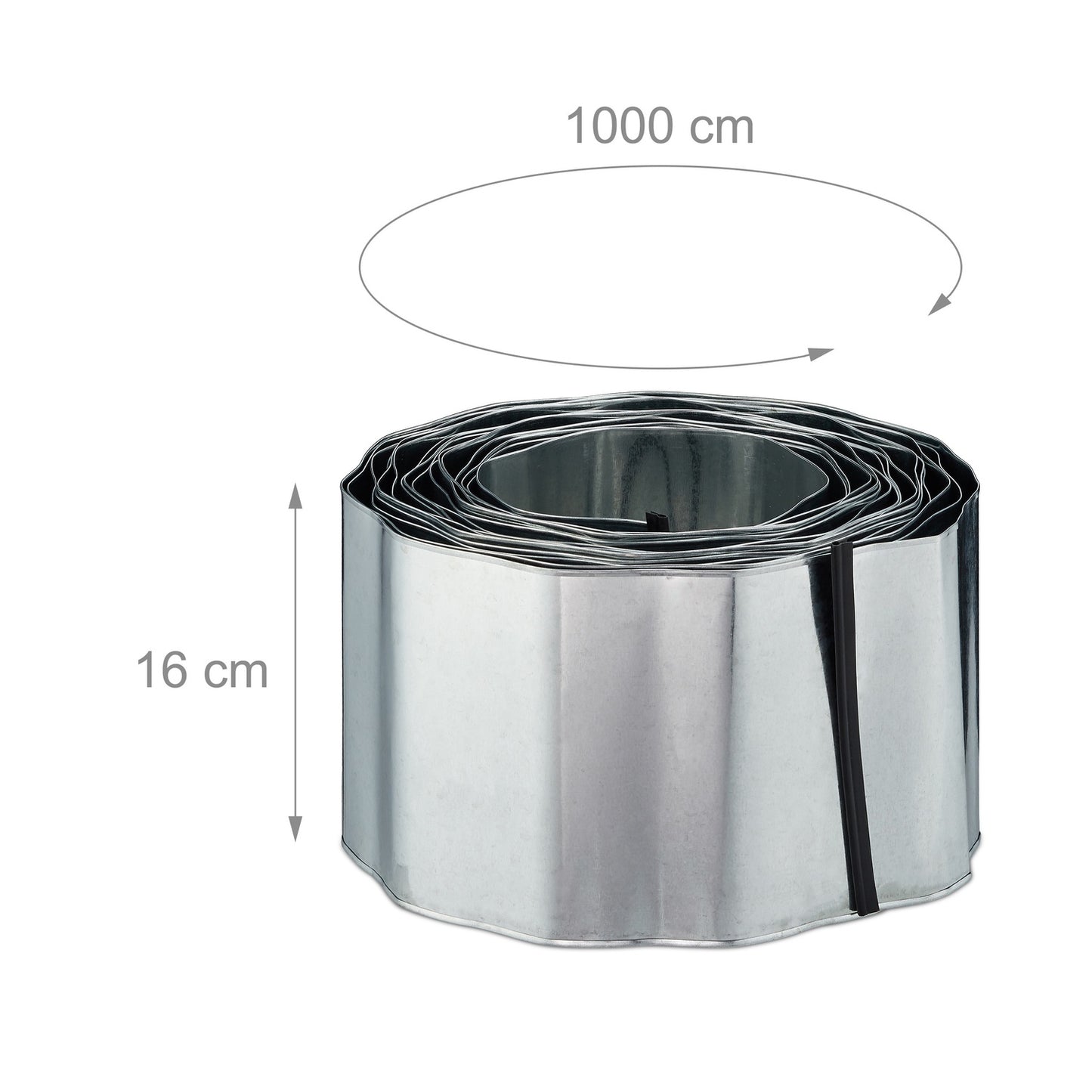 10m Metal Lawn Edging