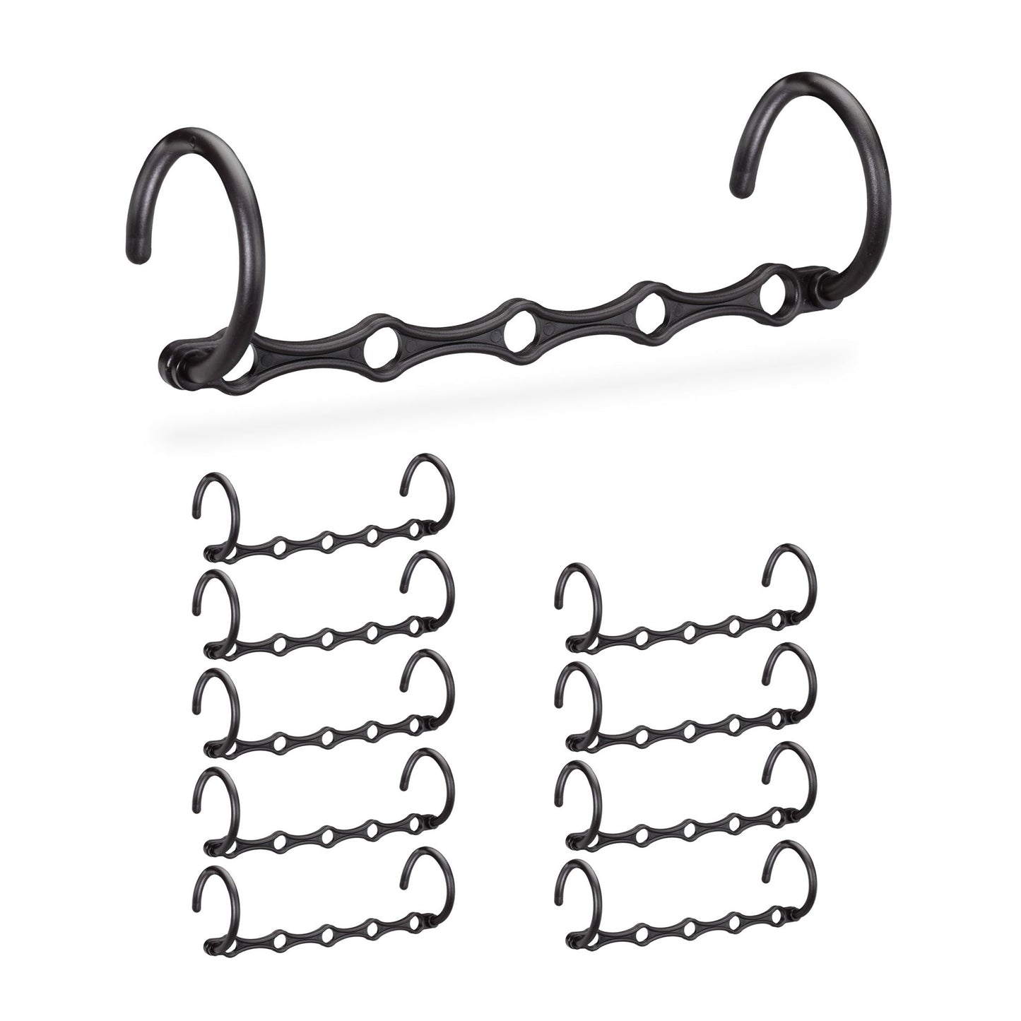 10-pack clothes hangers