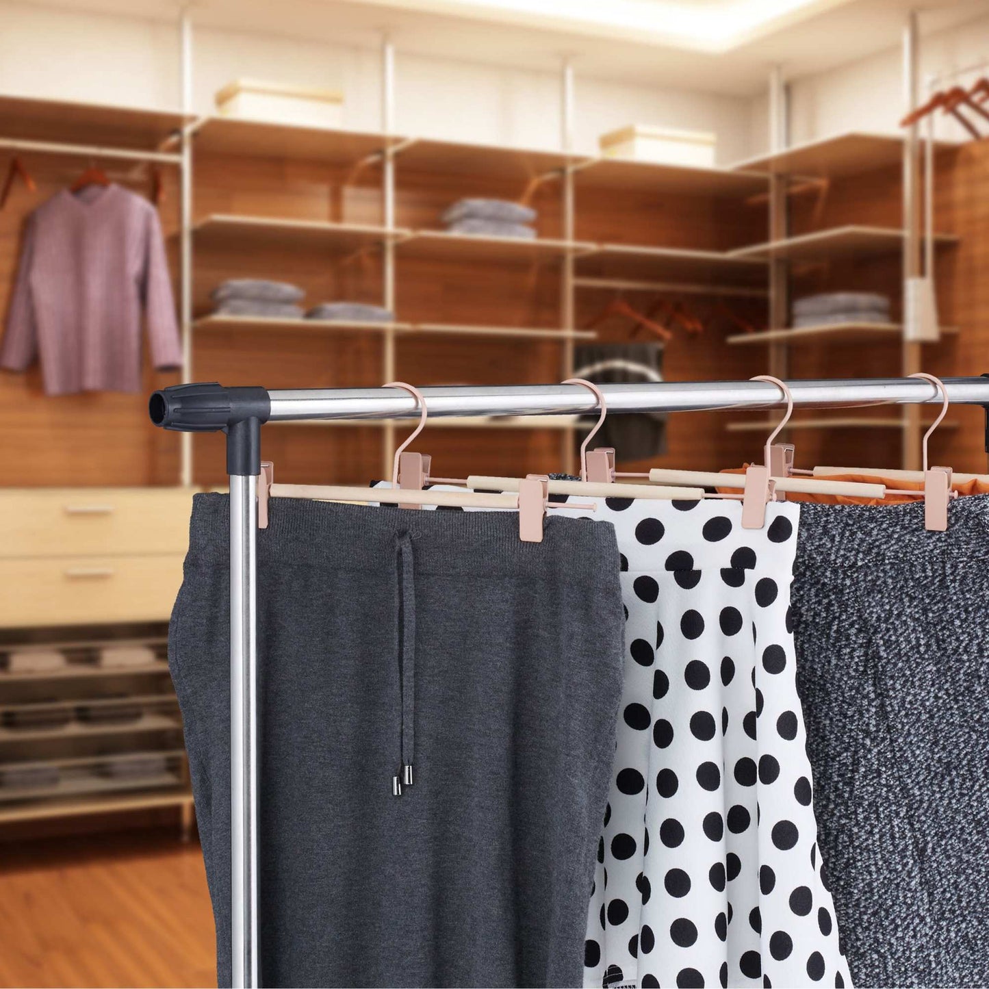 10x Trouser Hanger Set