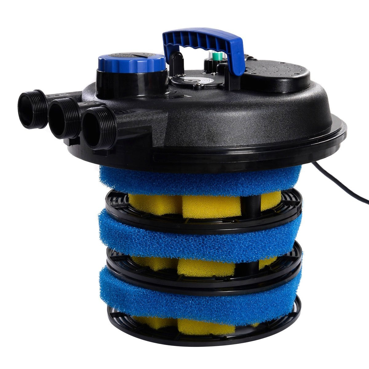 11 W UVC 10000 l/h pressure filter pressure pond filter pond filter suitable for ponds up to 15,000 liters