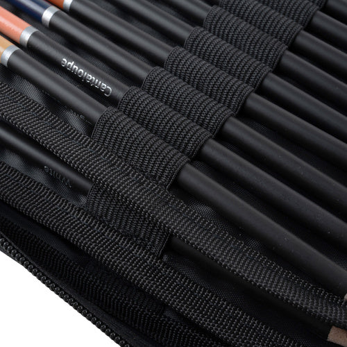 120-Color Crayon Art Set with Sketchbook & Case