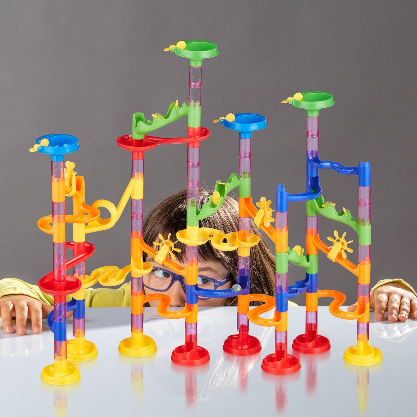 120-Piece Marble Run