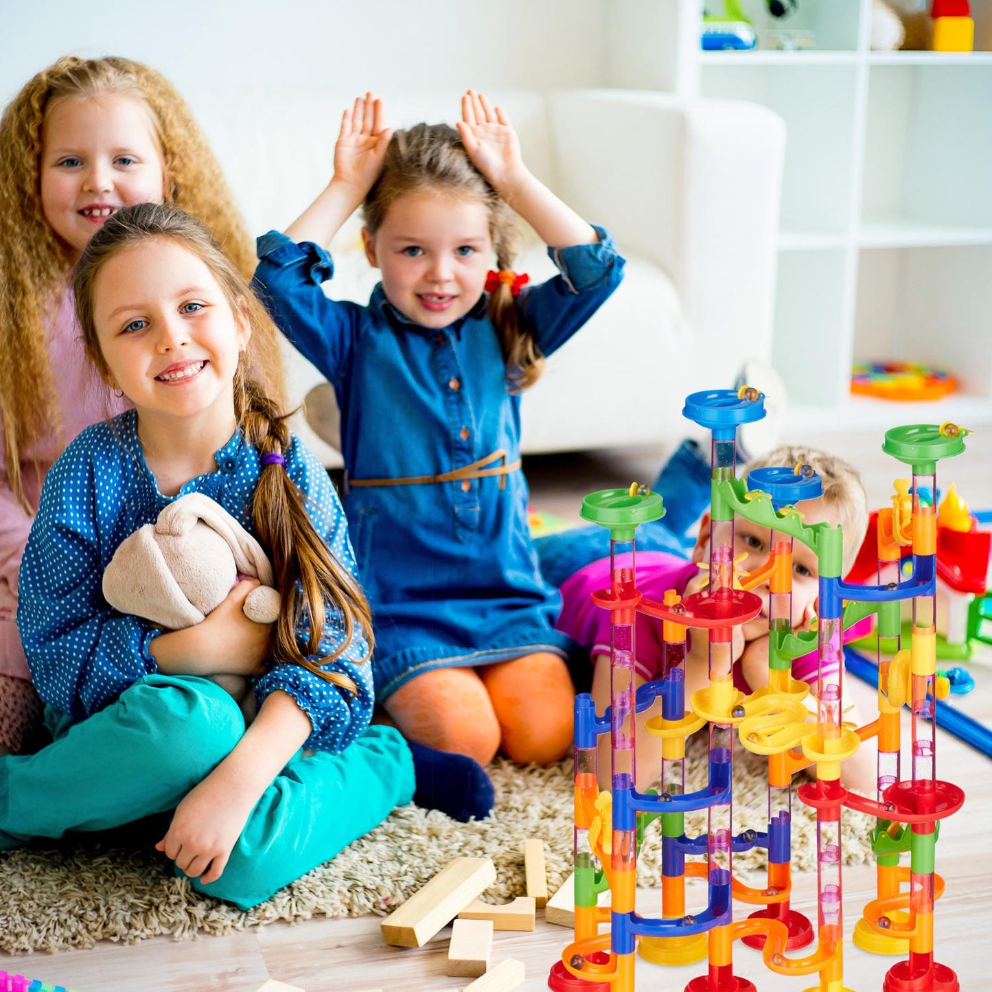 120-Piece Marble Run