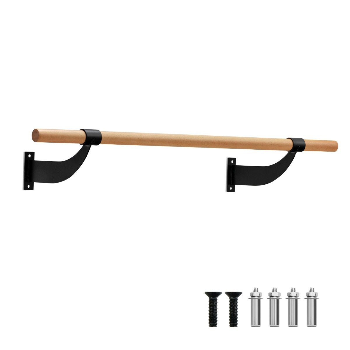 120cm Long Dance Bar Wall Mounted Ballet Bar Ballet Equipment Fixed Height Fitness Bar