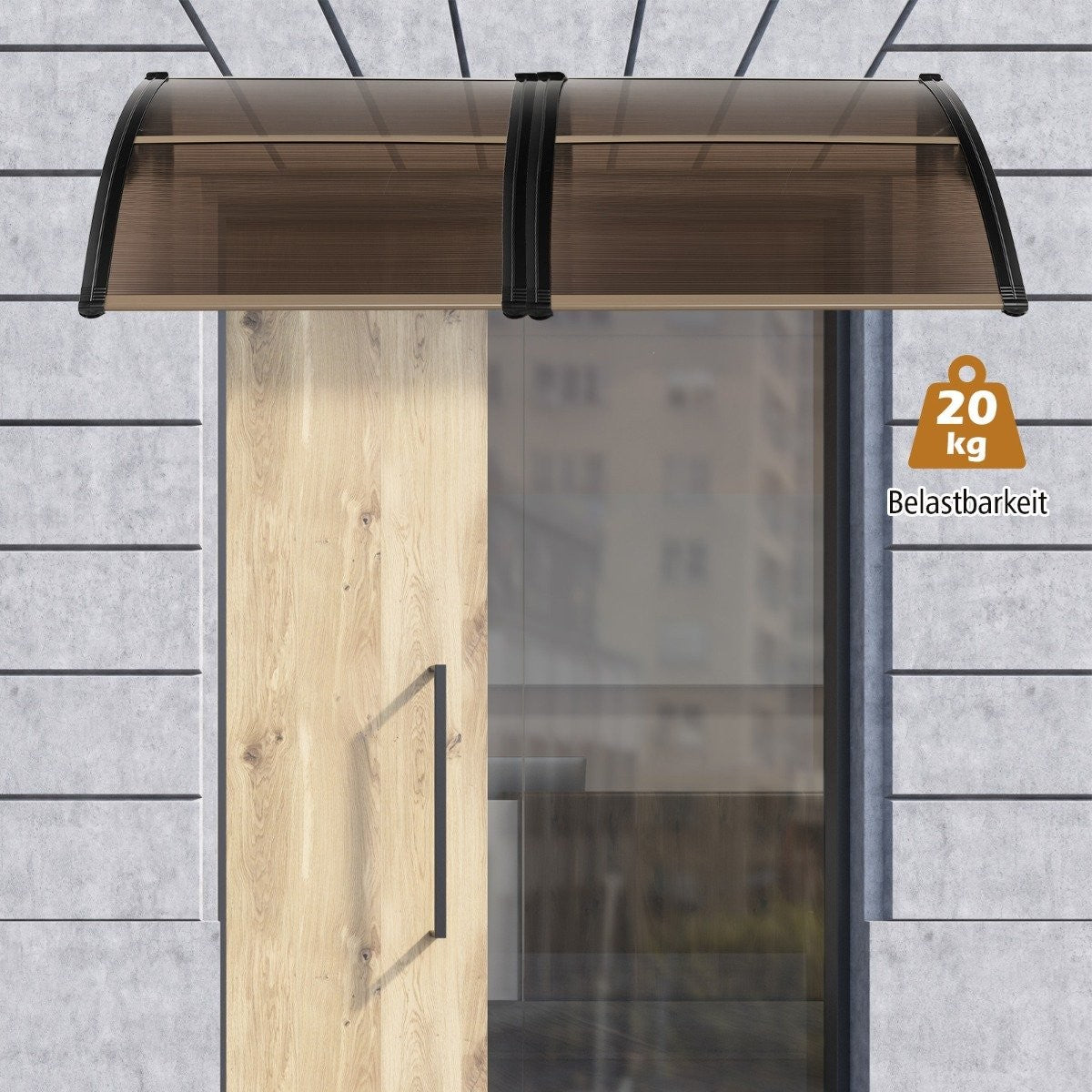 122 x 99 cm canopy for front door canopy front door canopy desk canopy brown