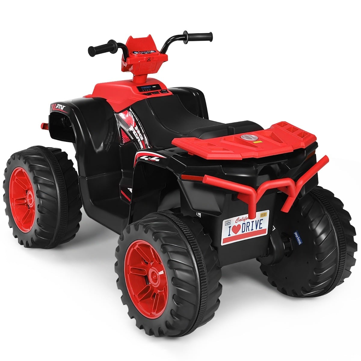 12V Kids Electric Quad with Music & USB, Ages 3+