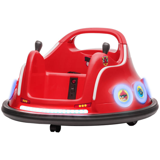 12V children's car with remote control, lights and 360° spin