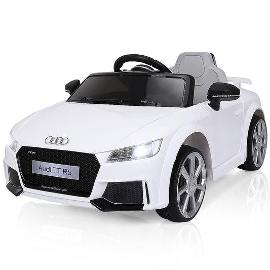 12V children's car with 2 motors and MP3 and music 104 x 63.5 x 45.5 cm white
