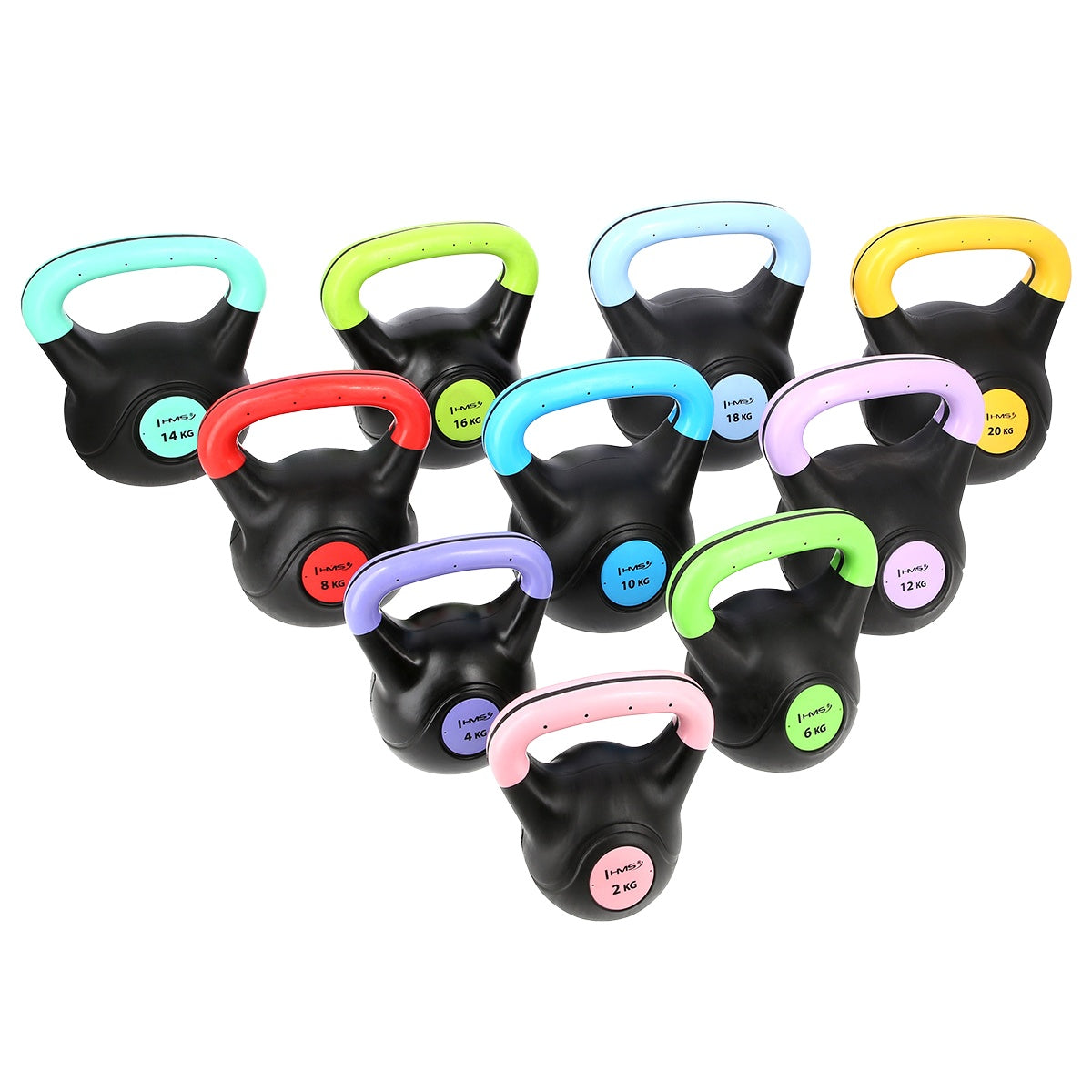 12 kg Composite Kettlebell for Strength Training