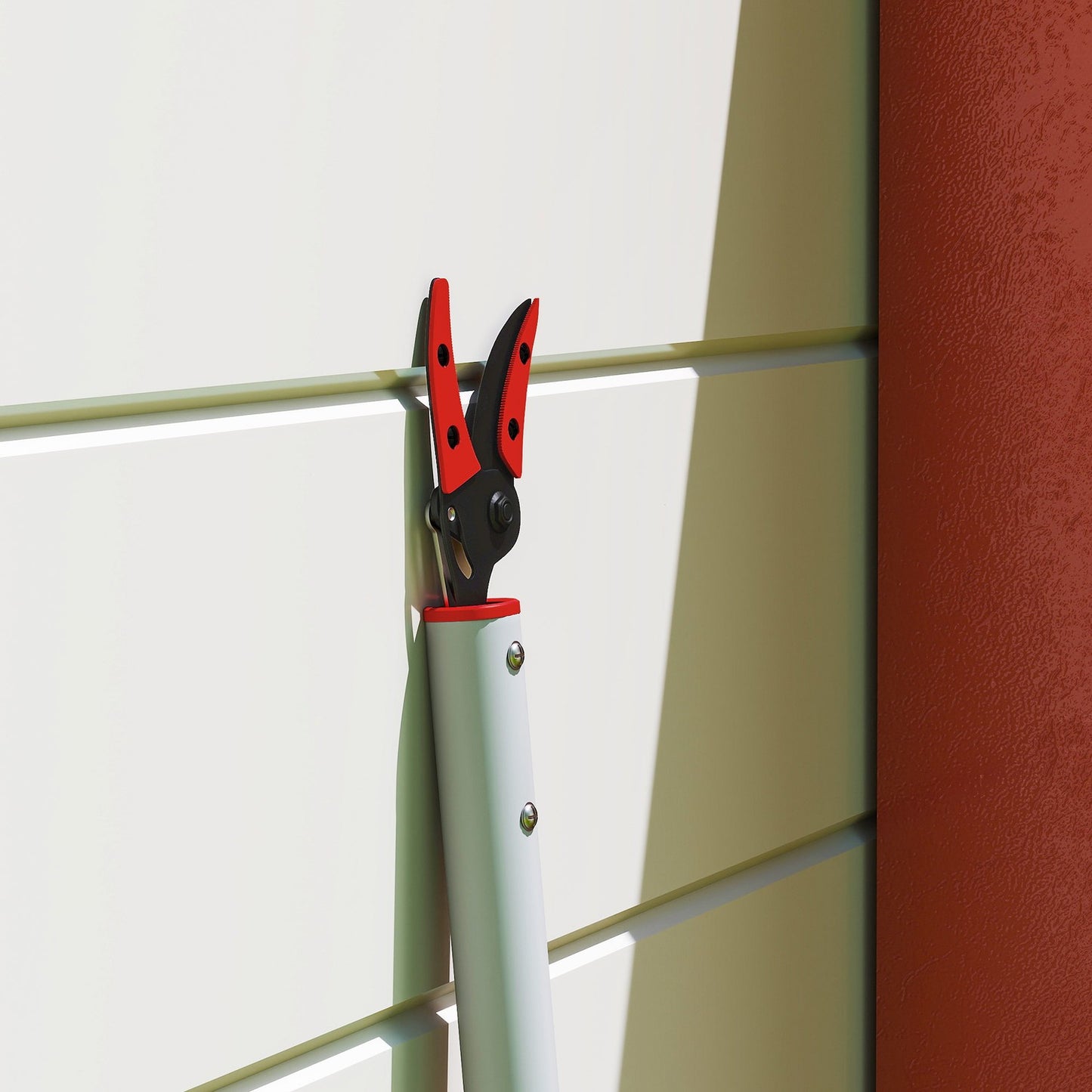 Tree Pruner, 120 cm Long, Aluminum Handle, Red