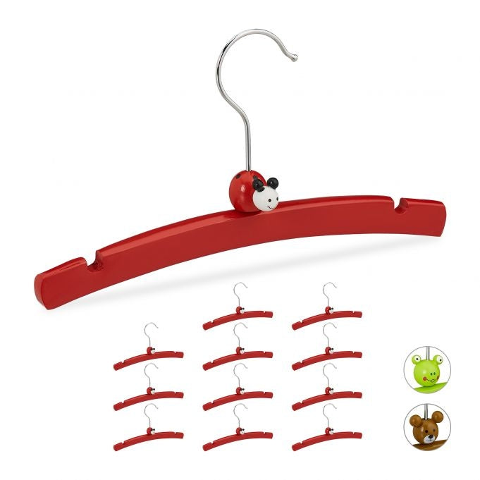 12 pcs. clothes hangers for children