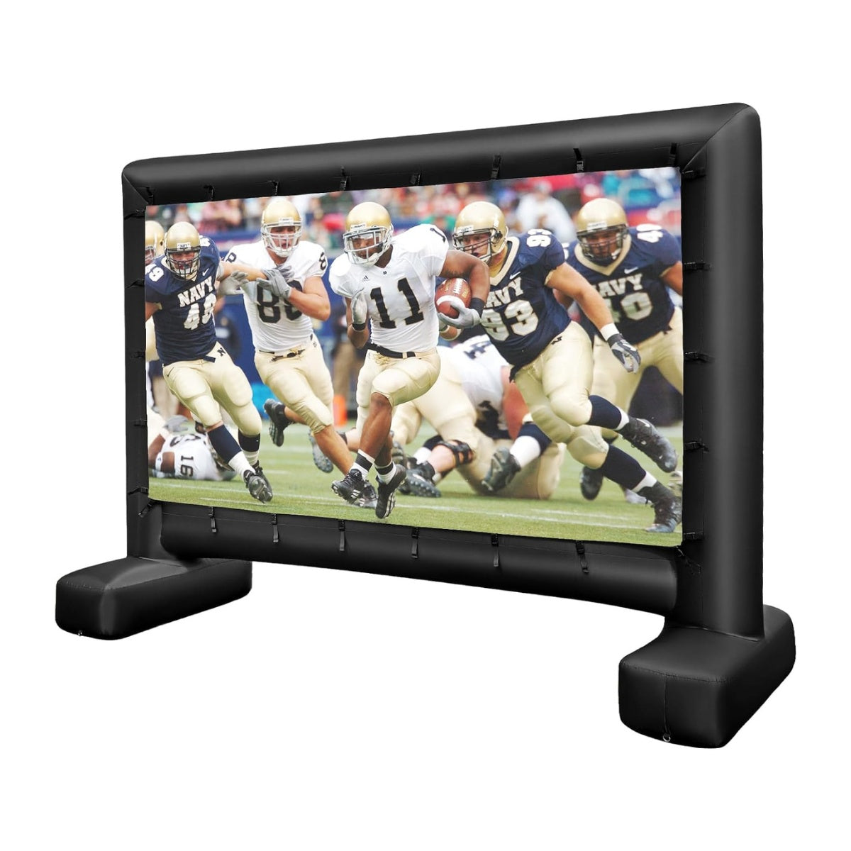 143-Inch Inflatable Projector Screen, 16:9, Dual-Sided HD