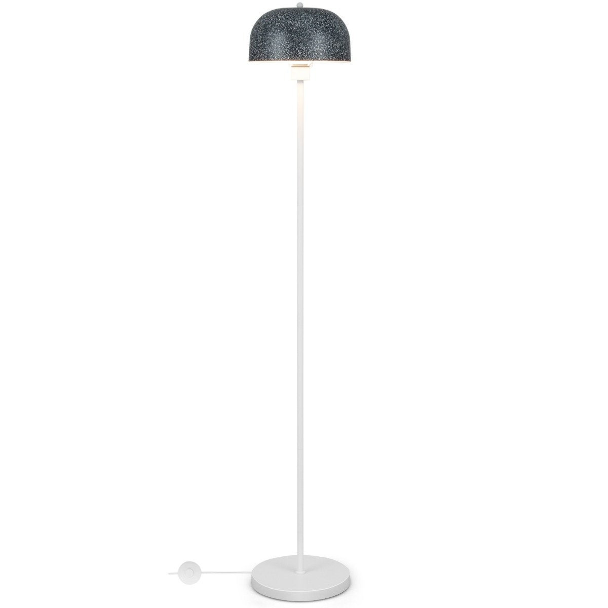 146cm floor lamp with foot switch & E27 bulb base & lampshade floor lamp