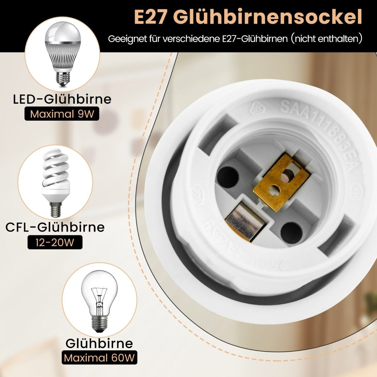 146cm floor lamp with foot switch & E27 bulb base & lampshade floor lamp