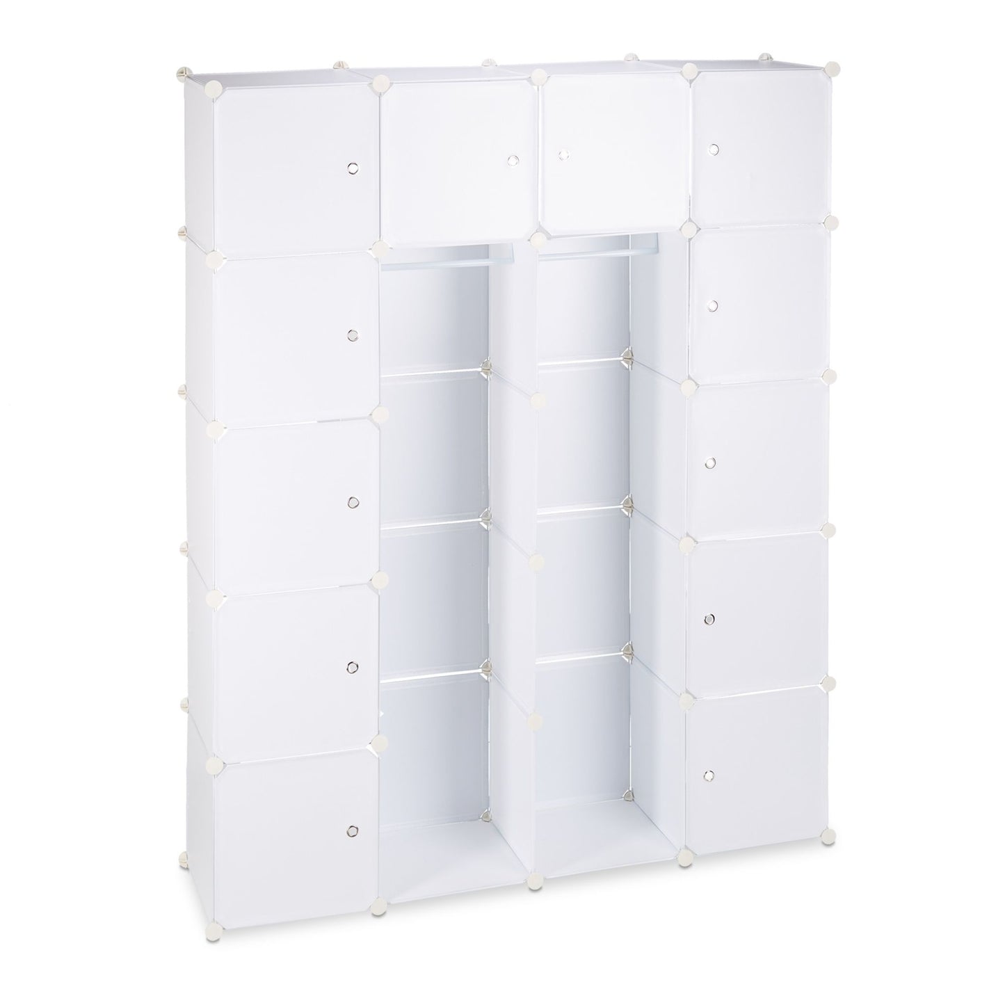 14-Compartment Plug-In Wardrobe System
