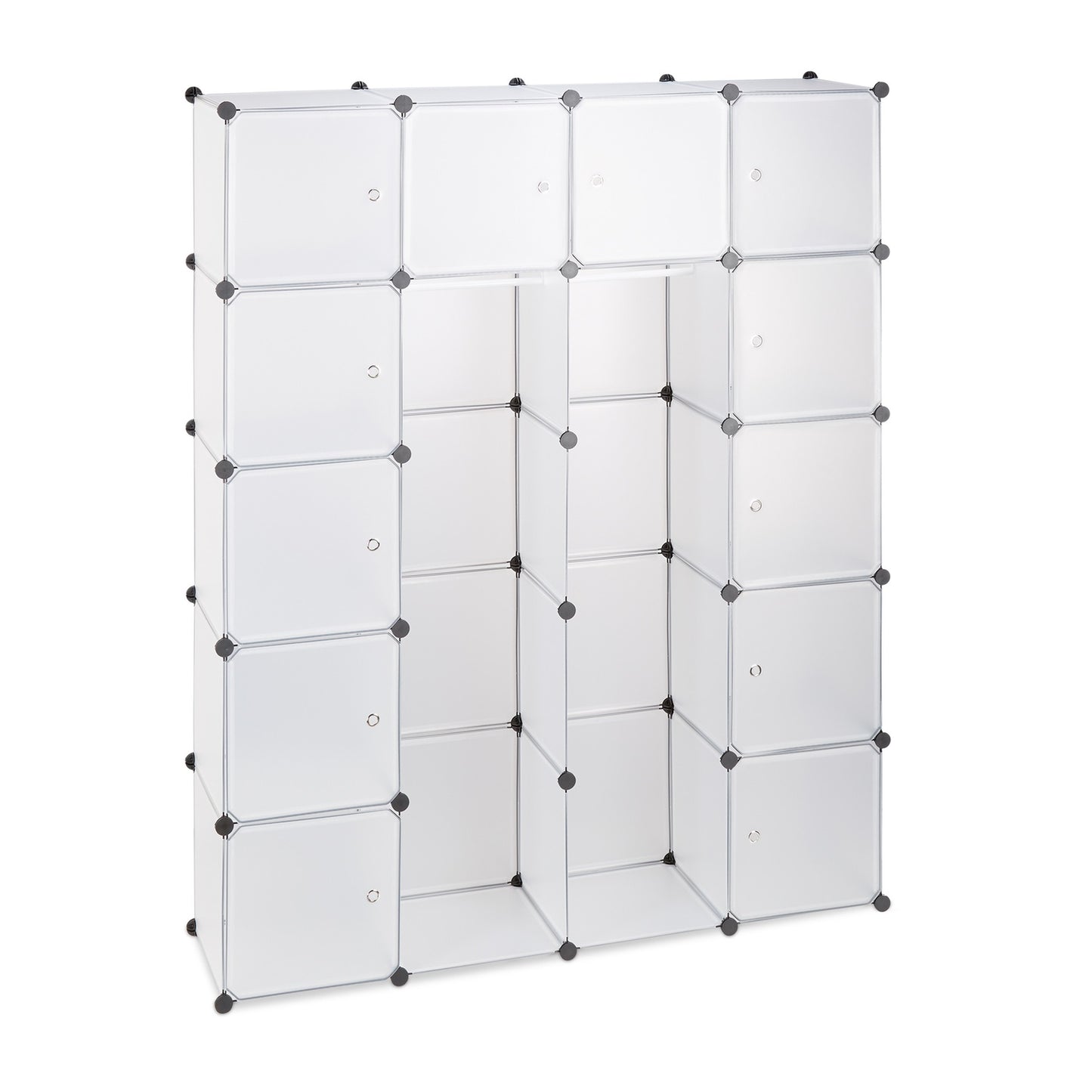 14-Compartment Plug-In Wardrobe System
