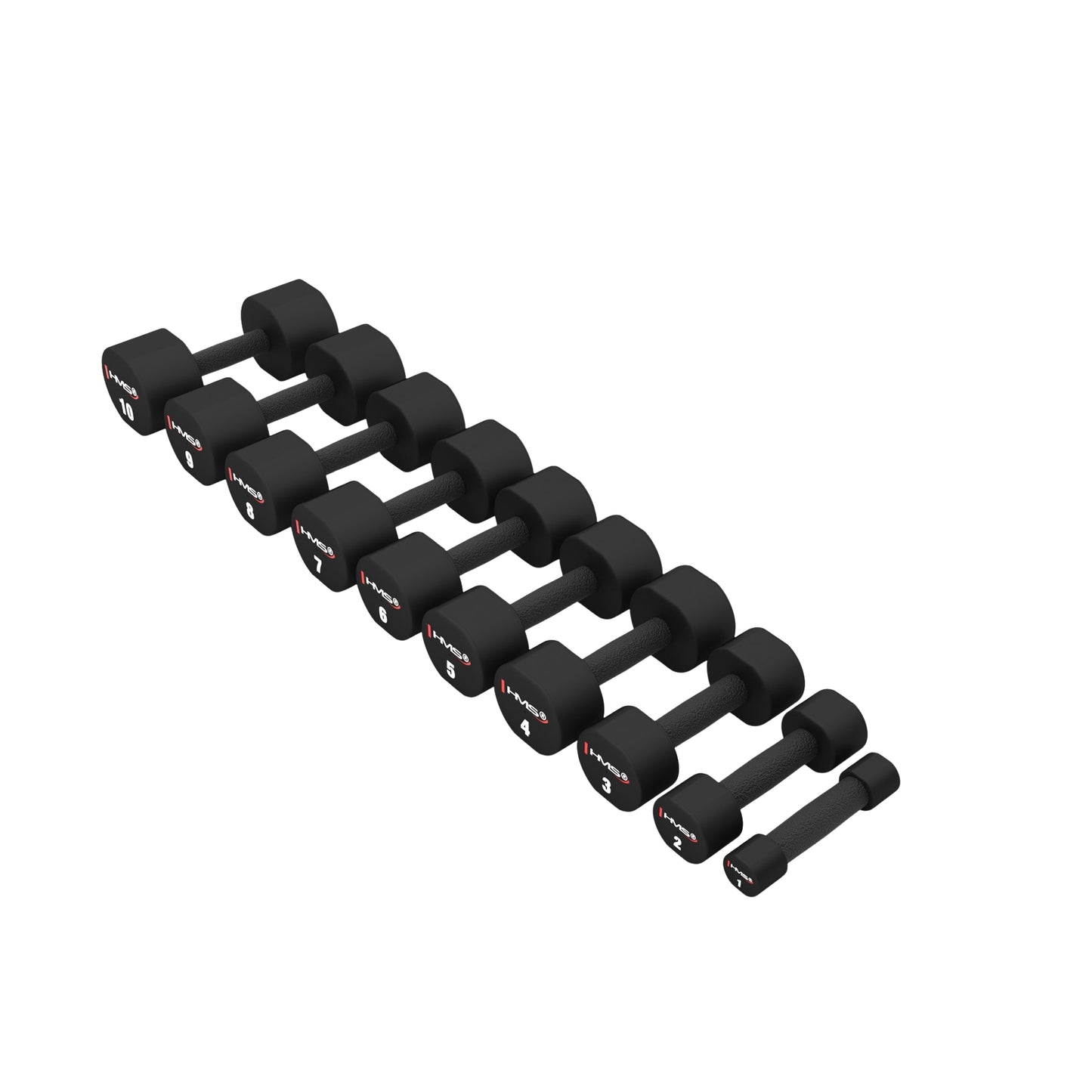 14 KG Polyurethane Dumbbells Set
