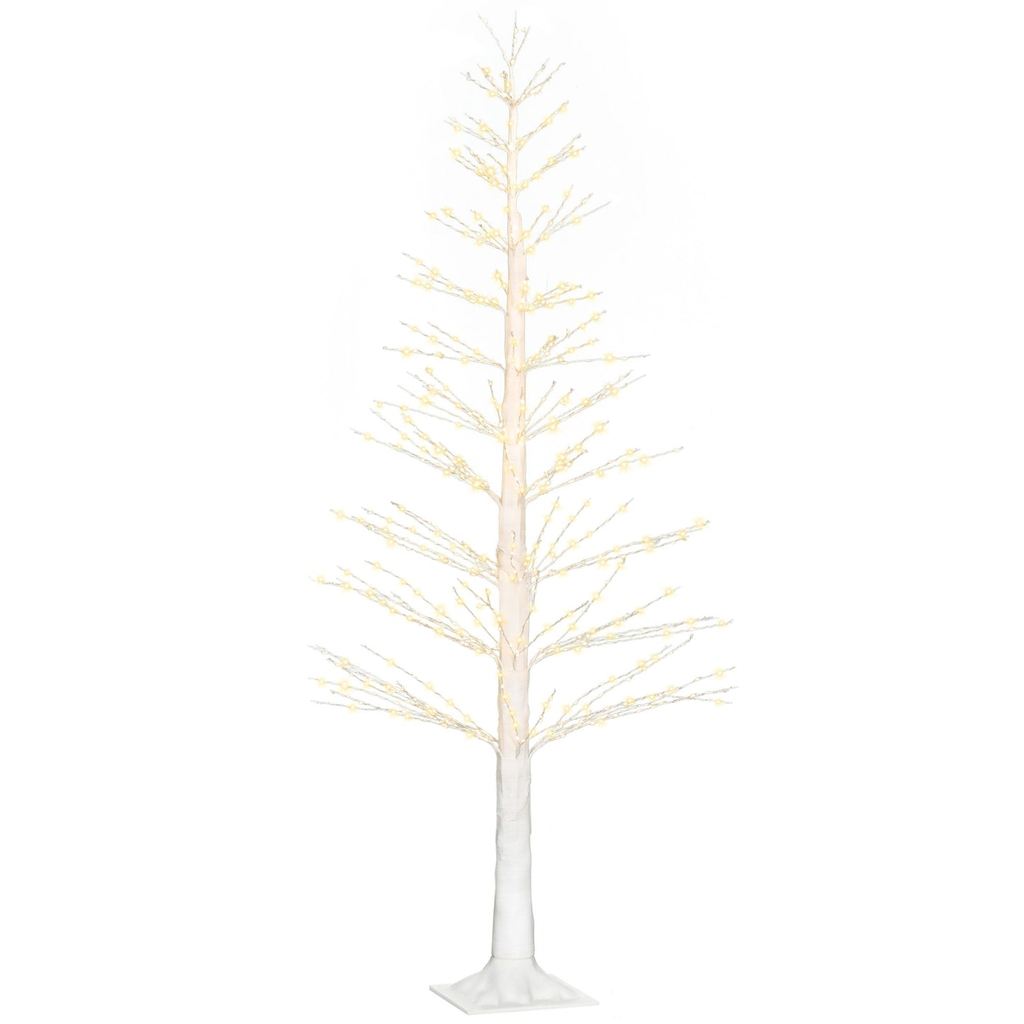 150 cm artificial Christmas tree, 600 LED lights, indoor/outdoor