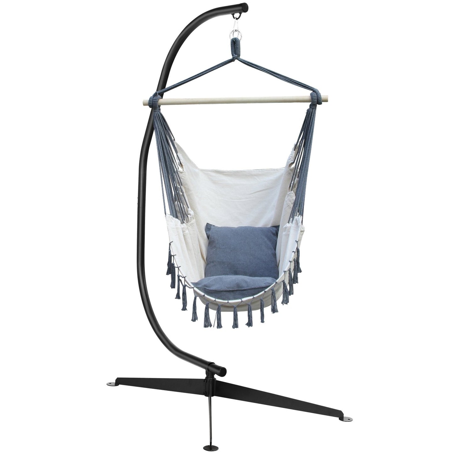 150kg hanging chair frame frame hanging chair frame XXL 207cm hanging seat stand