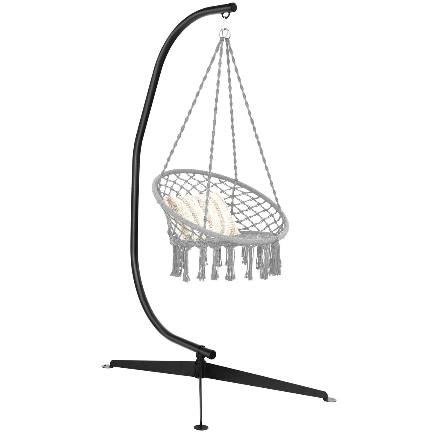 150kg hanging chair frame frame hanging chair frame XXL 207cm hanging seat stand