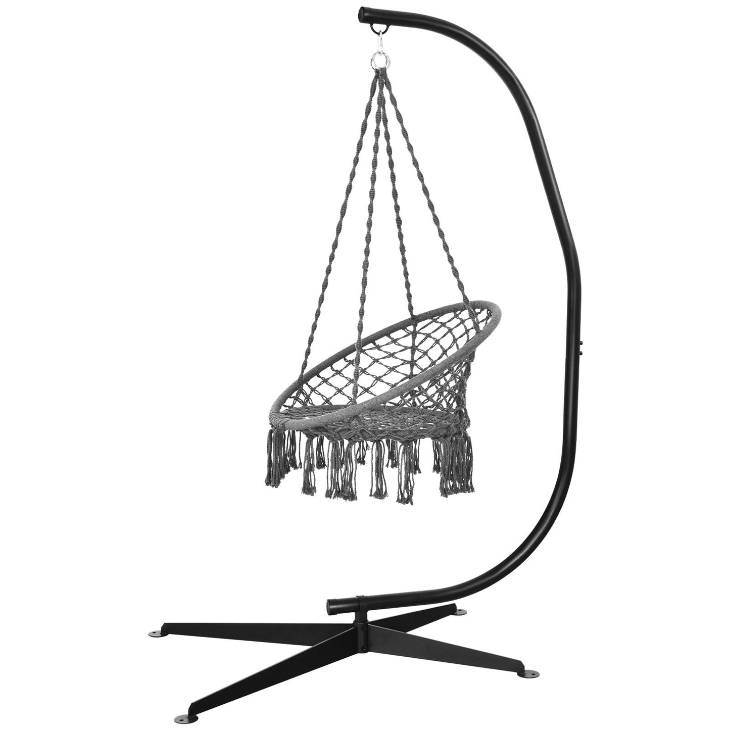 150kg hanging chair frame frame hanging chair frame XXL 207cm hanging seat stand
