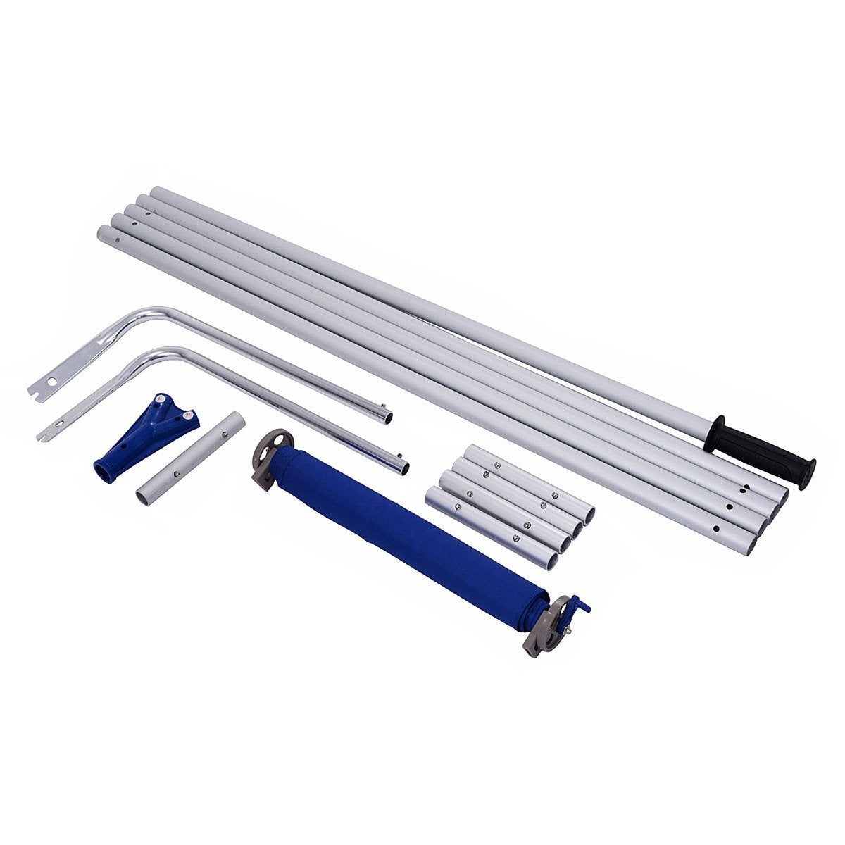 180-661cm Roof Rake Aluminum Snow Remover with Adjustable Handle Snow Shovel