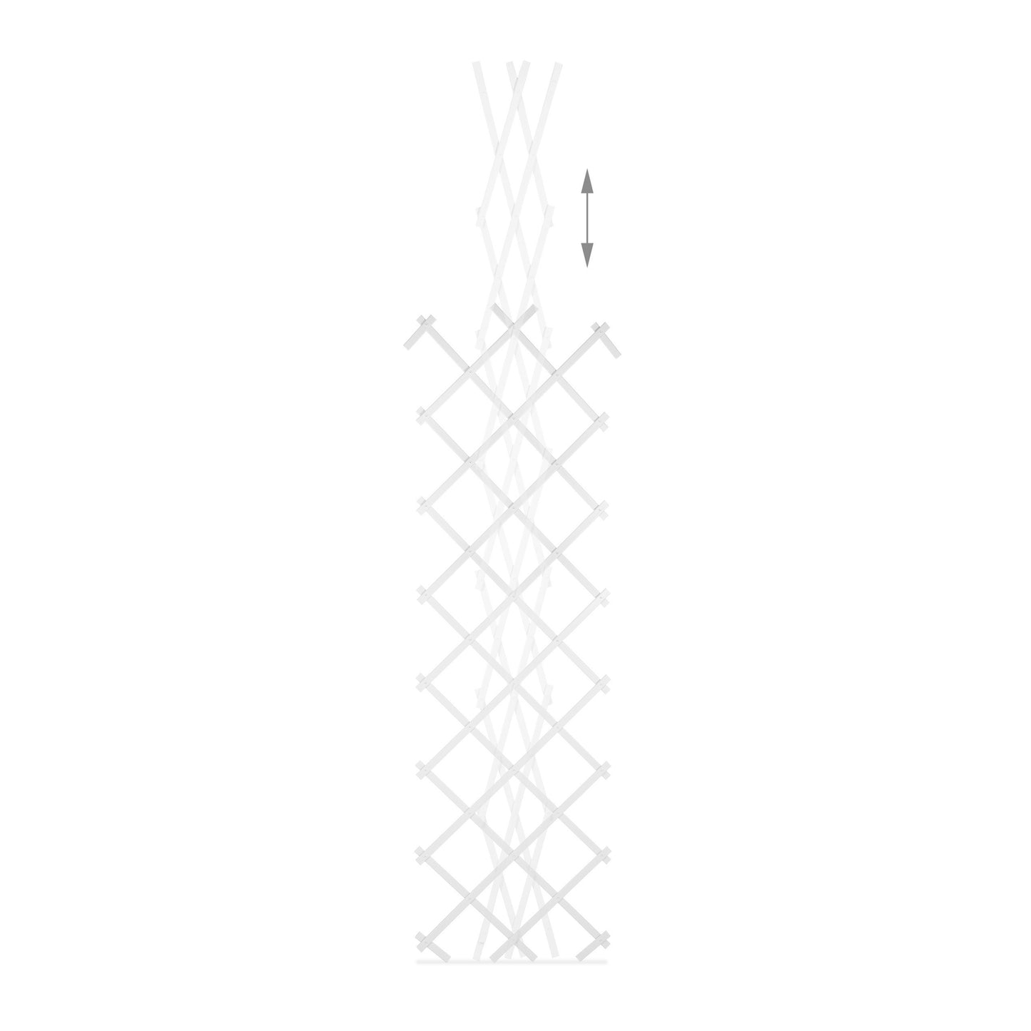 180 cm Extendable Trellis Set of 3