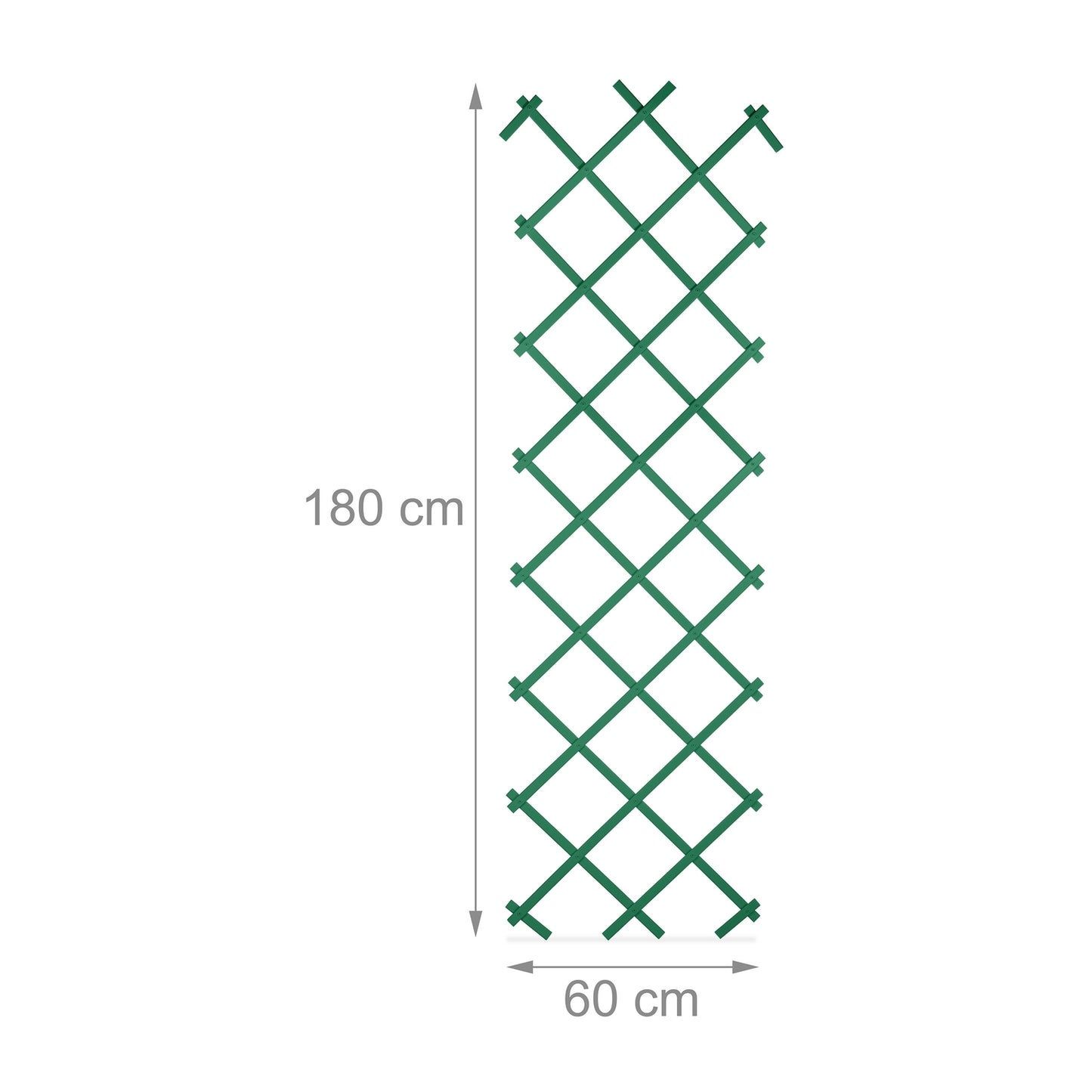 180 cm Extendable Trellis Set of 3