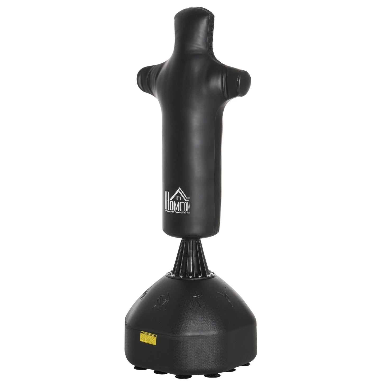 180cm Heavy Duty Standing Punching Bag - Black