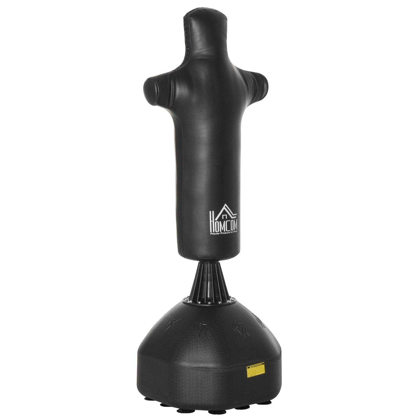180cm Heavy Duty Standing Punching Bag - Black