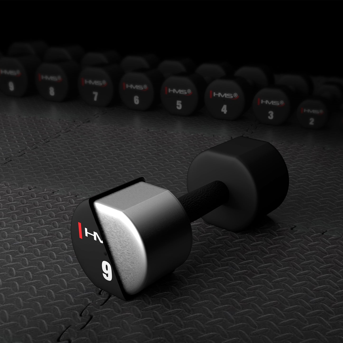 18 kg Polyurethane Dumbbells Set