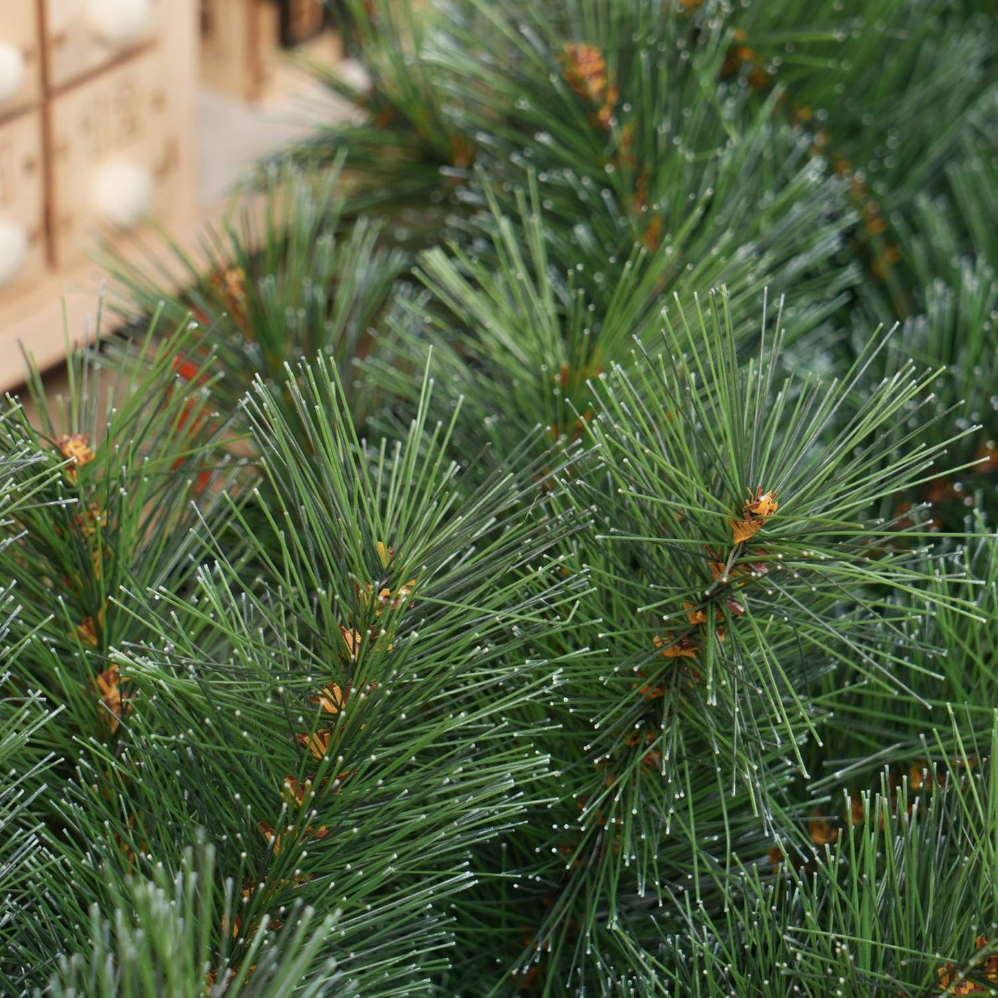 Artificial Christmas garland 1.8m, 160 tips, green decor