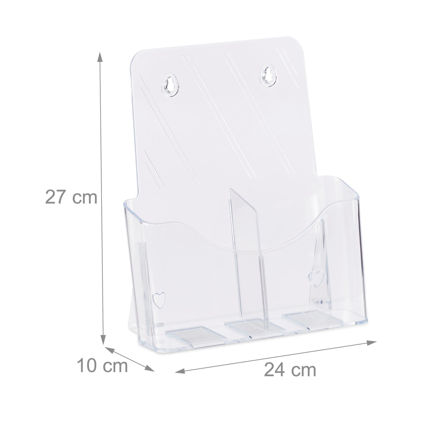1 pc. Brochure holder DIN A4