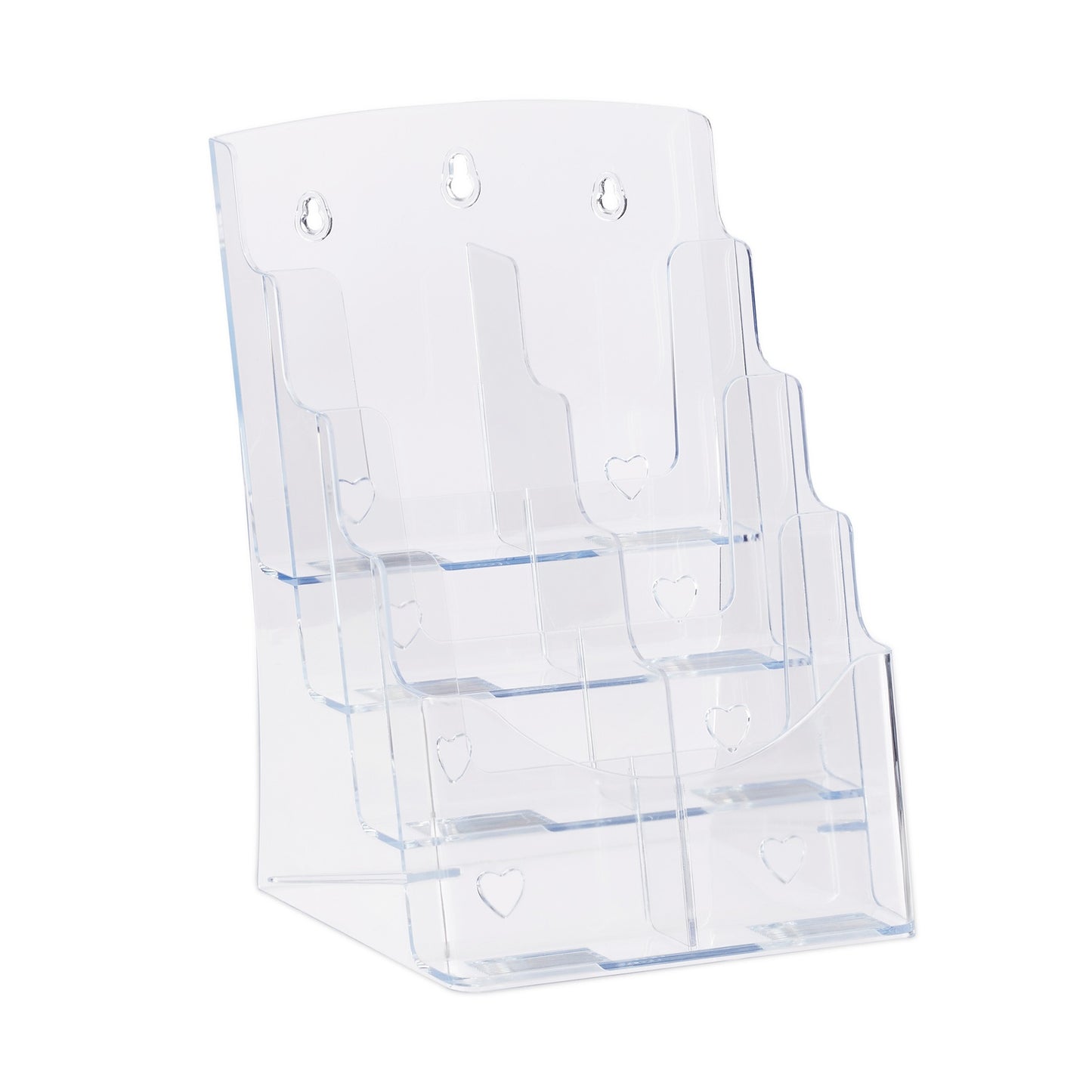 1 pc. Prospectus holder DIN A4 4 tier
