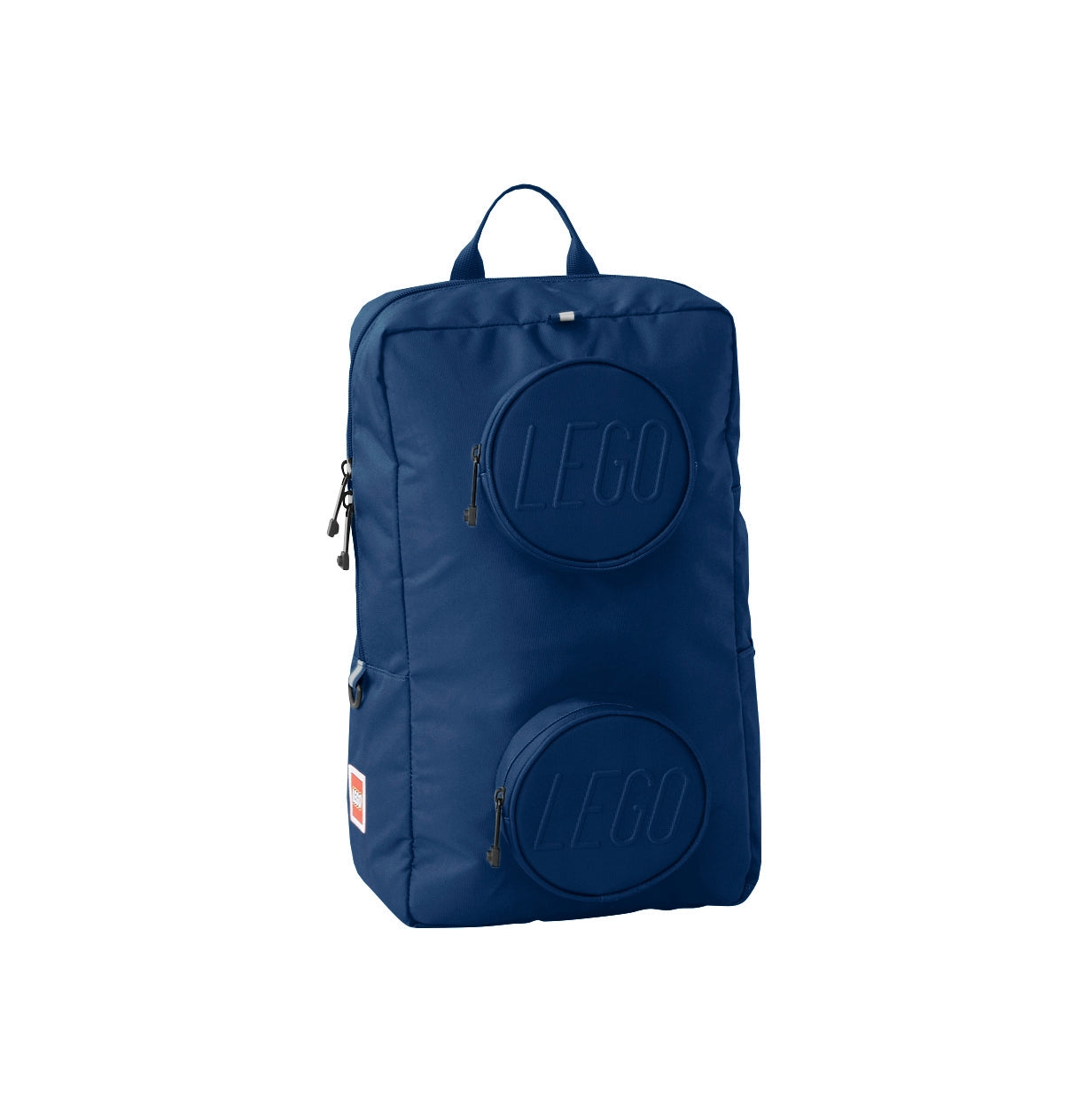 1x2 LEGO Brick Backpack in Earth Blue Color